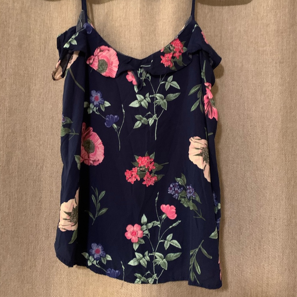 Floral tank top